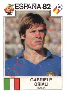 44 Gabriele Oriali – FIFA World Cup Spain 1982 Panini