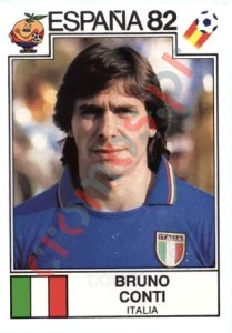 49 Bruno Conti – FIFA World Cup Spain 1982 Panini