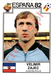 315 Velimir Zajec – FIFA World Cup Spain 1982 Panini