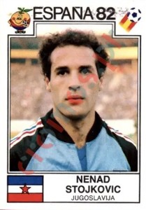 316 Nenad Stojkovic – FIFA World Cup Spain 1982 Panini
