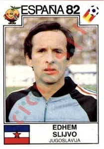 319 Edhem Slijvo – FIFA World Cup Spain 1982 Panini