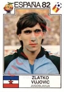 323 Zlatko Vujovic – FIFA World Cup Spain 1982 Panini