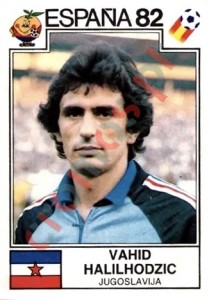 324 Vahid Halilhodzic – FIFA World Cup Spain 1982 Panini