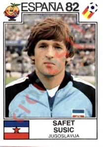 325 Safet Susic – FIFA World Cup Spain 1982 Panini