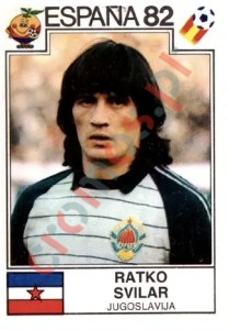 327 Ratko Svilar – FIFA World Cup Spain 1982 Panini