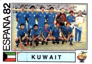 229 Kuwait (team) – FIFA World Cup Spain 1982 Panini