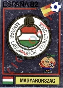 182 Magyarorszag (emblem) – FIFA World Cup Spain 1982 Panini