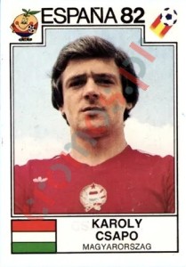 193 Karoly Csapo – FIFA World Cup Spain 1982 Panini