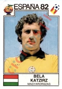 199 Bela Katzirz – FIFA World Cup Spain 1982 Panini