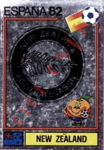 418 New Zealand (emblem) – FIFA World Cup Spain 1982 Panini