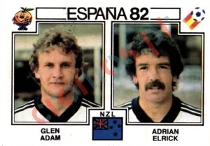 422 Glen Adam & Adrian Elrick – FIFA World Cup Spain 1982 Panini