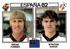 426 Brian Turner & Wynton Rufer – FIFA World Cup Spain 1982 Panini