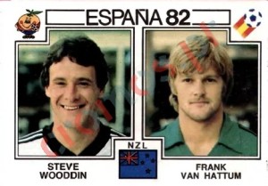 427 Steve Wooddin & Frank Van Hattum – FIFA World Cup Spain 1982 Panini