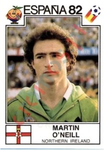 338 Martin O'Neill – FIFA World Cup Spain 1982 Panini