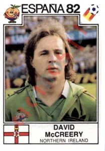 340 David McCreery – FIFA World Cup Spain 1982 Panini