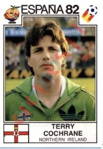 341 Terry Cochrane – FIFA World Cup Spain 1982 Panini