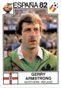 342 Gerry Armstrong – FIFA World Cup Spain 1982 Panini