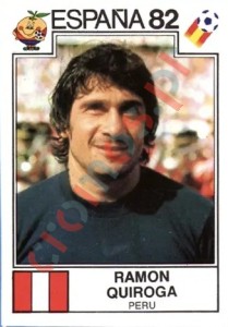 74 Ramon Quiroga – FIFA World Cup Spain 1982 Panini