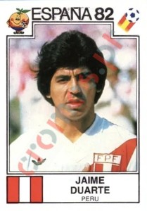 75 Jaime Duarte – FIFA World Cup Spain 1982 Panini