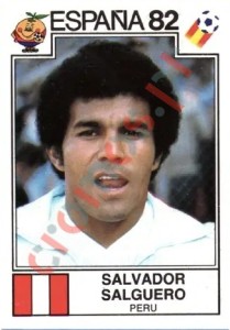 77 Salvador Salguero – FIFA World Cup Spain 1982 Panini