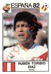 78 Ruben Toribio Diaz – FIFA World Cup Spain 1982 Panini