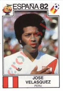 81 Jose Velasquez – FIFA World Cup Spain 1982 Panini