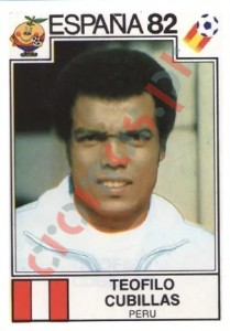 85 Teofilo Cubillas – FIFA World Cup Spain 1982 Panini