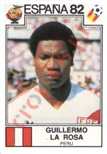 87 Guillermo La Rosa – FIFA World Cup Spain 1982 Panini