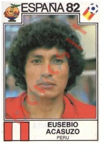 89 Eusebio Acasuzo – FIFA World Cup Spain 1982 Panini