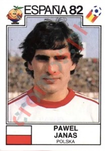 59 Pawel Janas – FIFA World Cup Spain 1982 Panini