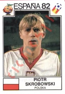 60 Piotr Skrobowski – FIFA World Cup Spain 1982 Panini