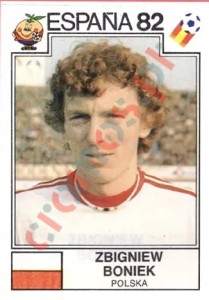 66 Zbigniew Boniek – FIFA World Cup Spain 1982 Panini
