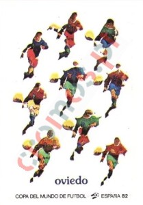 17 Oviedo (poster) – FIFA World Cup Spain 1982 Panini