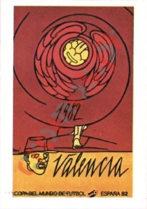 28 Valencia (poster) – FIFA World Cup Spain 1982 Panini