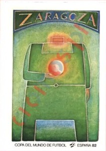 29 Zaragoza (poster) – FIFA World Cup Spain 1982 Panini