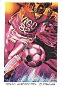 8 Vigo (poster) – FIFA World Cup Spain 1982 Panini