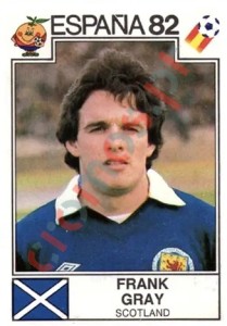 407 Frank Gray – FIFA World Cup Spain 1982 Panini