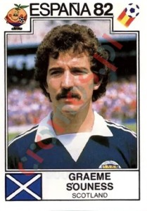 410 Graeme Souness – FIFA World Cup Spain 1982 Panini