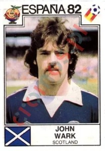 411 John Wark – FIFA World Cup Spain 1982 Panini