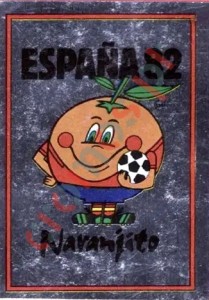 3 Naranjito – FIFA World Cup Spain 1982 Panini