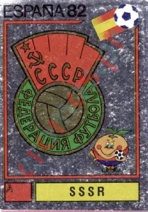 382 SSSR (emblem) – FIFA World Cup Spain 1982 Panini