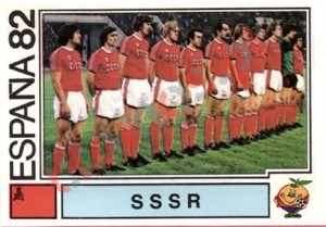 383 SSSR (team) – FIFA World Cup Spain 1982 Panini