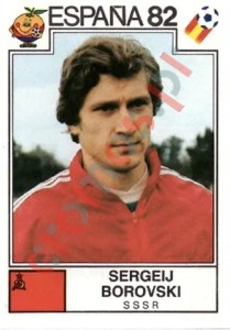 389 Sergei Borovski – FIFA World Cup Spain 1982 Panini
