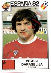 393 Vitali Daraselia – FIFA World Cup Spain 1982 Panini