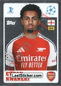 233c Ethan Nwaneri (Arsenal FC) – UEFA Champions League 2024-2025 Topps