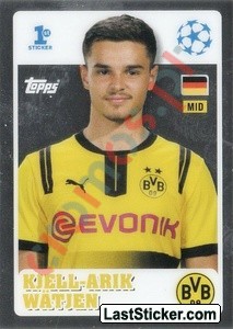 236c Kjell-Arik Watjen (Borussia Dortmund) – UEFA Champions League 2024-2025 Topps