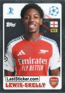 237c Myles Lewis-Skelly (Arsenal FC) – UEFA Champions League 2024-2025 Topps