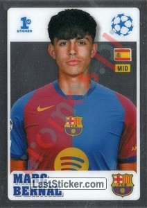 238c Marc Bernal (FC Barcelona) – UEFA Champions League 2024-2025 Topps