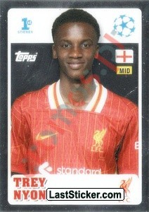 241c Trey Nyoni (Liverpool FC) – UEFA Champions League 2024-2025 Topps