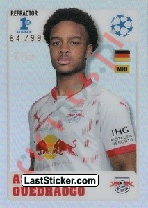 245r Assan Ouédraogo (RB Leipzig) – UEFA Champions League 2024-2025 Topps